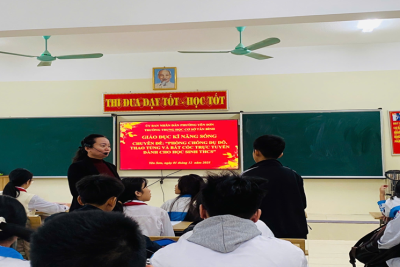 TUYÊN TRUYỀN  PHÒNG CHỐNG DỤ DỖ, THAO TÚNG VÀ BẮT CÓC TRỰC TUYẾN DÀNH CHO HỌC SINH THCS